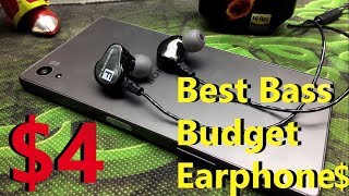 QKZ CK9: Best Bass Budget Earphones - $4 Earphones