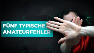 5 häufige Fehler beim Tischtennis - Teil 1