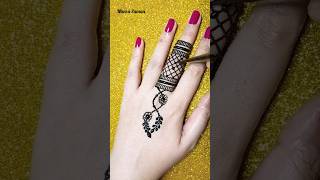 #shorts cute finger henna tattoo design #mehndi #mehndidesigns #henna