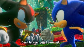 Sonic Frontiers: Sonic & Shadow in White Jungle