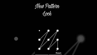 New Pattern lock|| #trendingshorts #screenlock #youtubeshorts #mobile #ytshorts