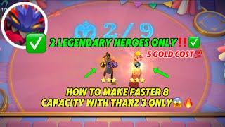 HOW TO MAKE FASTER 8 CAPACITY WITH THARZ 3 ONLY😱🔥