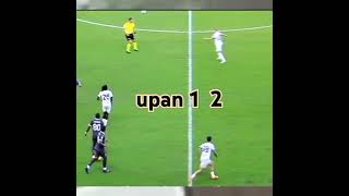 umpan 1 2 lebih bagus dari pada banyak gocekan #shorts #funny  #bola