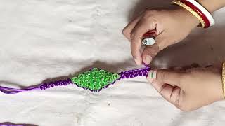 Rakhi design Homemade|| Rakhi design 2022 || Macrame Rakhi design