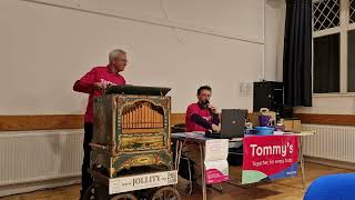 CHARITY QUIZ MUSIC ROUND on Mechanical Street Organ (Fundraising for Tommy's) 30th September 2023