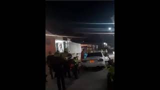 Violacion de toque de queda en barrio Nueva Colombia de Barranquilla