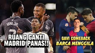 Konflik VINICIUS DENGAN BELINGHAM💥 Gavi kembali dari cedera Barca menang telak