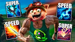 ¡¿QUÉ es ESTA VELOCIDAD! La BUILD más LOCA de TEEMO JUNGLA😂 *Más Rápido que Heca*