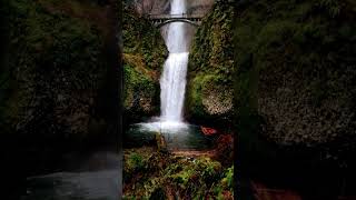 Beautiful•Mountain bridge🌁||beautiful  mountain "water falls"...