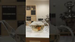 Watch this tea bloom #teaenthusiast #tea #bloomingtea #greentea