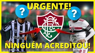 BOMBA! TORCIDA NÃO ACREDITOU! VEJA QUEM VAI CHEGAR NO FLUMINENSE! NOTÍCIAS DO FLUMINENSE!