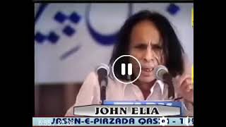 #johnelia #murshadjohn Dubai mushaira || john elia best poetery || johne elia ka last mushaira