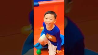 Kid at heart. Playtime at Kinder City! 😍🥰 #shortsvideo #short #shorts #funny #family #love