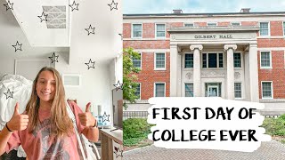 FIRST DAY OF COLLEGE EVER: FRESHMAN YEAR