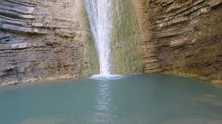 cascada bajo oros  spain  aragon  huesca