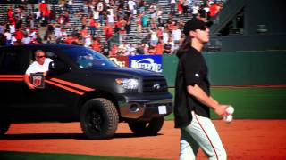 TUNDRA WINNER at SF Giants Game