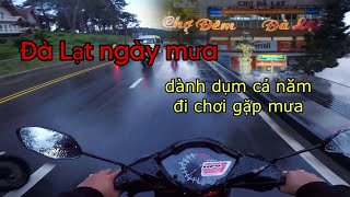 Dạo Chợ Đêm Đà Lạt ngày mưa gió - Anh Shipper 94