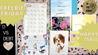 Freebie Friday: steps tracker savings challenge, happy mail, & moving announcement