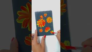 How to draw painting flower 🌼 #Short##