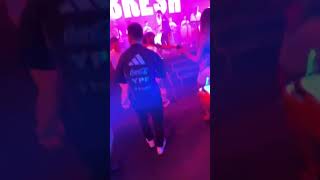 Messi es visto con compañeros de la selección de argentina en concierto privado