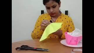 How To Make A Paper Orgami Container.