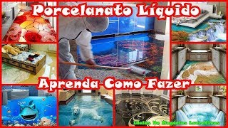 🔴COMO APLICAR PORCELANATO LIQUIDO PORCELANATO LIQUIDO - COMO APLICAR - PASSO A PASSO