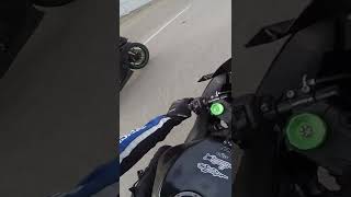 Downtown #dallas #wheelie #zx6r