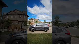 Panoramic view at my doorstep #canada#home#view#outside#relaxing#blue sky#clouds#shorts