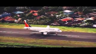 Philippine Airlines Landing Legazpi City Airport