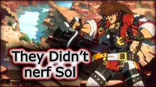 Sol can do bunny hop combos now Guilty Gear -Strive- 1.1 new Sol Badguy combo routes