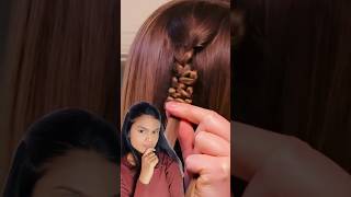 Snake braid hairstyle ✅ #hairstyletutorial #hairideas #hairhacks #shortsvideo #hairstyle