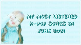 [RANDOM] MY TOP 25 MOST LISTENED TRACKS IN JUNE 2021  | KPOP FAVORITES