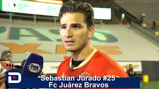 No podemos partir el equipo : Sebastían jurado #25 FC Juárez Bravos