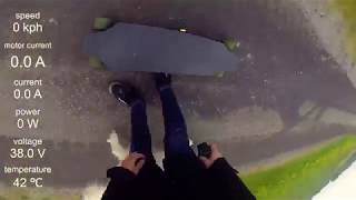 DIY Eskate Ride (With Data Overlay) - Twiske