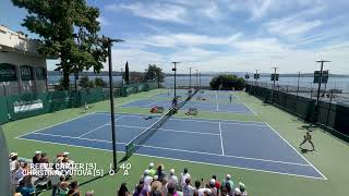 Washington State Open Women's Singles SF Final set pt.1