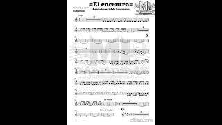 El encuentro banda imperial de huajuapan (partitura)