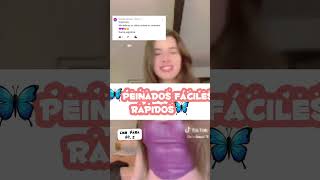 🦋PEINADOS FACILES RAPIDOS PELO LARGO🦋CHINO/LASIO🦋