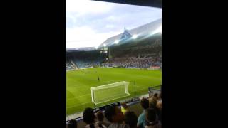 Newcastle fans at Sheffield Wednesday