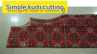 Kurti // Suit Cutting //Easy Kurti Cutting for Beginners with Very Useful Tips