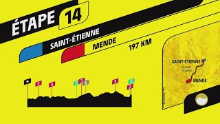 TOUR DE FRANCE 2022 - STAGE 14 | SAINT-ÉTIENNE - MENDE | TOUR DE FRANCE 2022 PS4