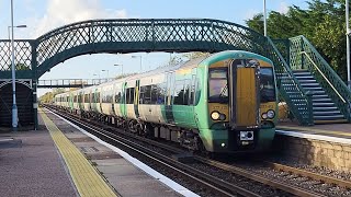 Class 377s pass Plumpton