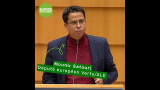 Mounir Satouri dans le débat sur la crise humanitaire à Gaza et la nécessité d'un cessez-le-feu