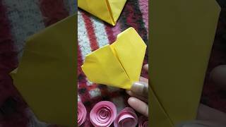 How to make a beautiful heart with paper/diy origami paper heart/paper craft