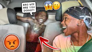 OPENING THE WINDOW WHILE GOING THREW THE CAR WASH PRANK @coryboy  (GET’S WILD😳)