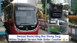 Backriding Busway Zhong Tong Damri Transjakarta Koridor Kebayoran - Lebak Bulus