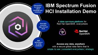 IBM Spectrum Fusion HCI Installation - Demo