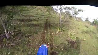 Palu hard enduro tanjakan tebing walet Crash