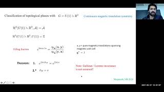 Maissam Barkeshli - Classification of fractional quantum Hall states with spatial symmetries