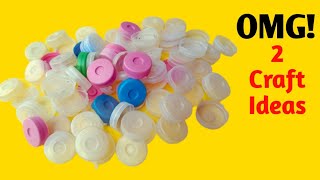 2#Water Bottle/Can Caps Reuse ideas || Water Bottle Caps Craft || Best out of Waste