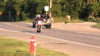 xr400 custom exhaust supermoto acceleration